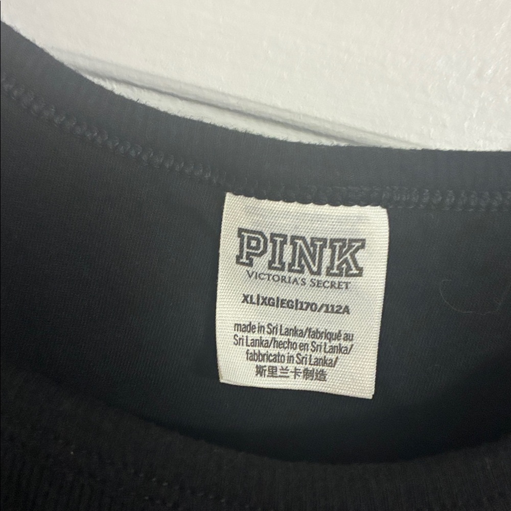 Victoria Secret PINK cropped ribbed tank - Picture 2 of 3